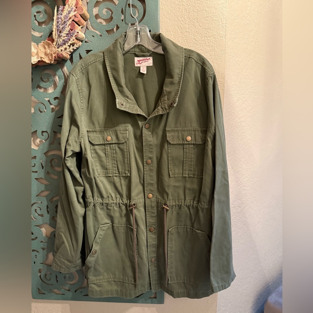 Arizona Jean Company Olive Utility Jacket